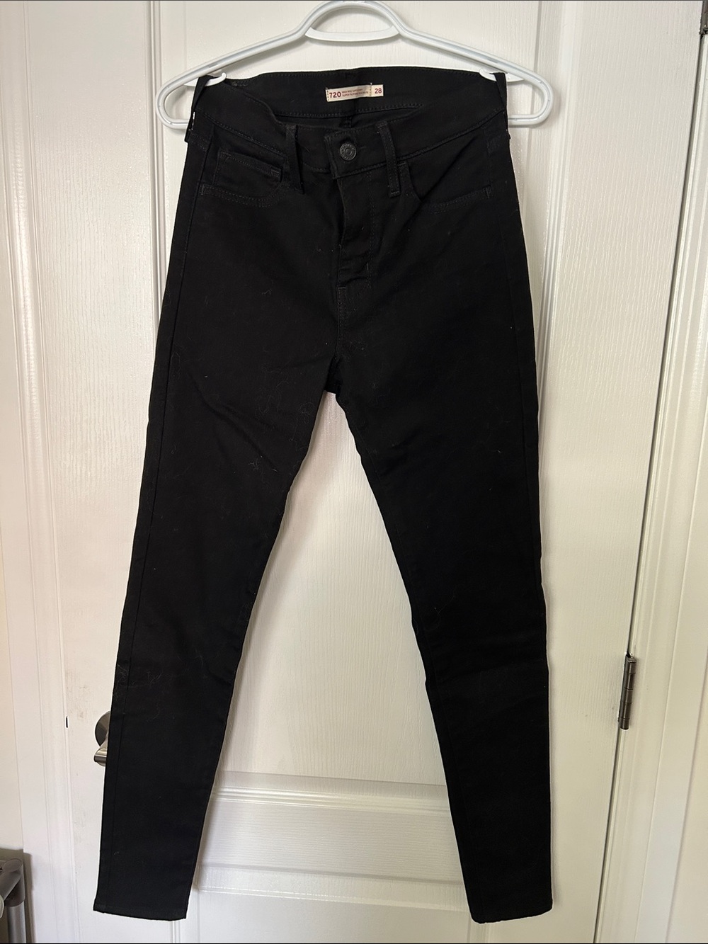 High-Rise Black Skinny Jeans - Unbranded Women’s Stretch Denim